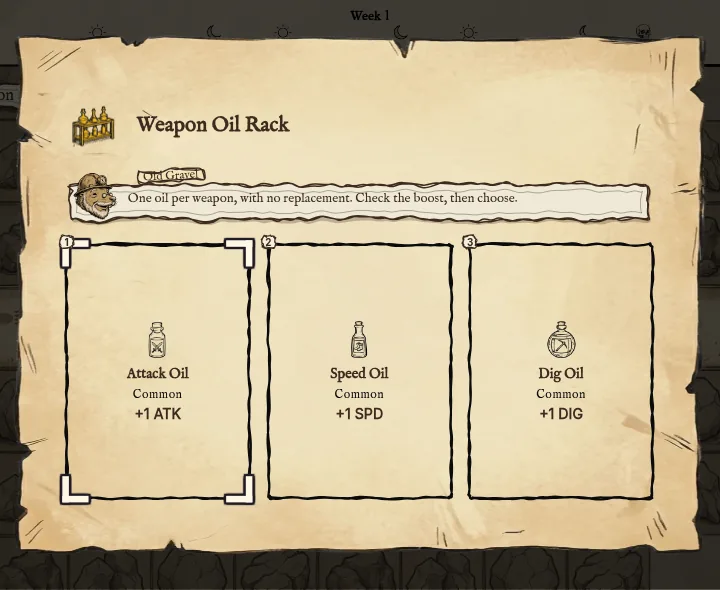 Weapon Oil Rack